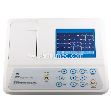 3 Channel ya Hospitali ya ECG Medical Vifaa vya Electrocardiograph